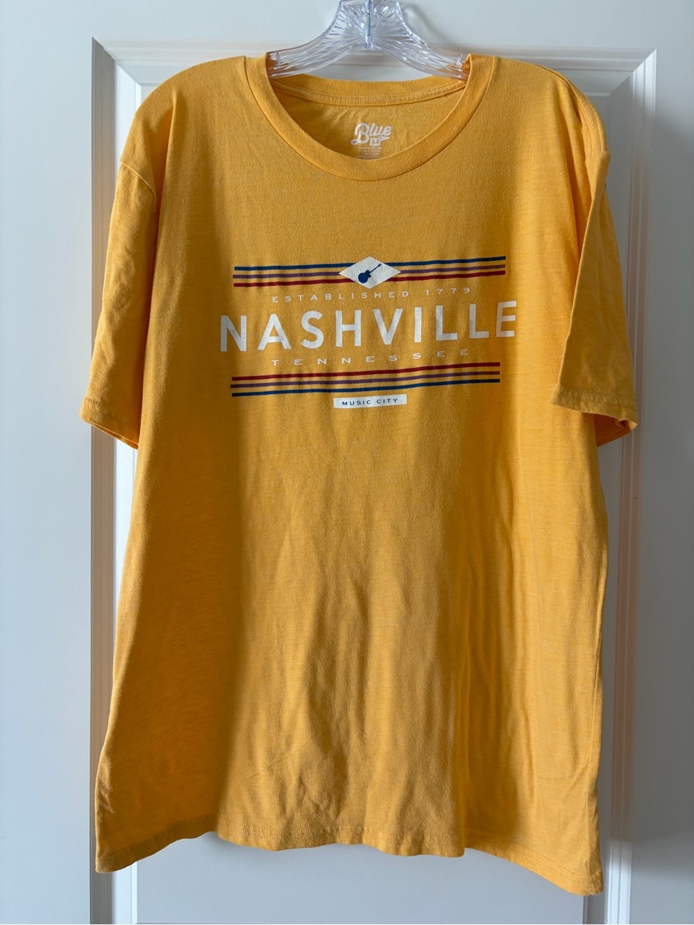 Blue 84 Yellow Nashville Graphic Tee